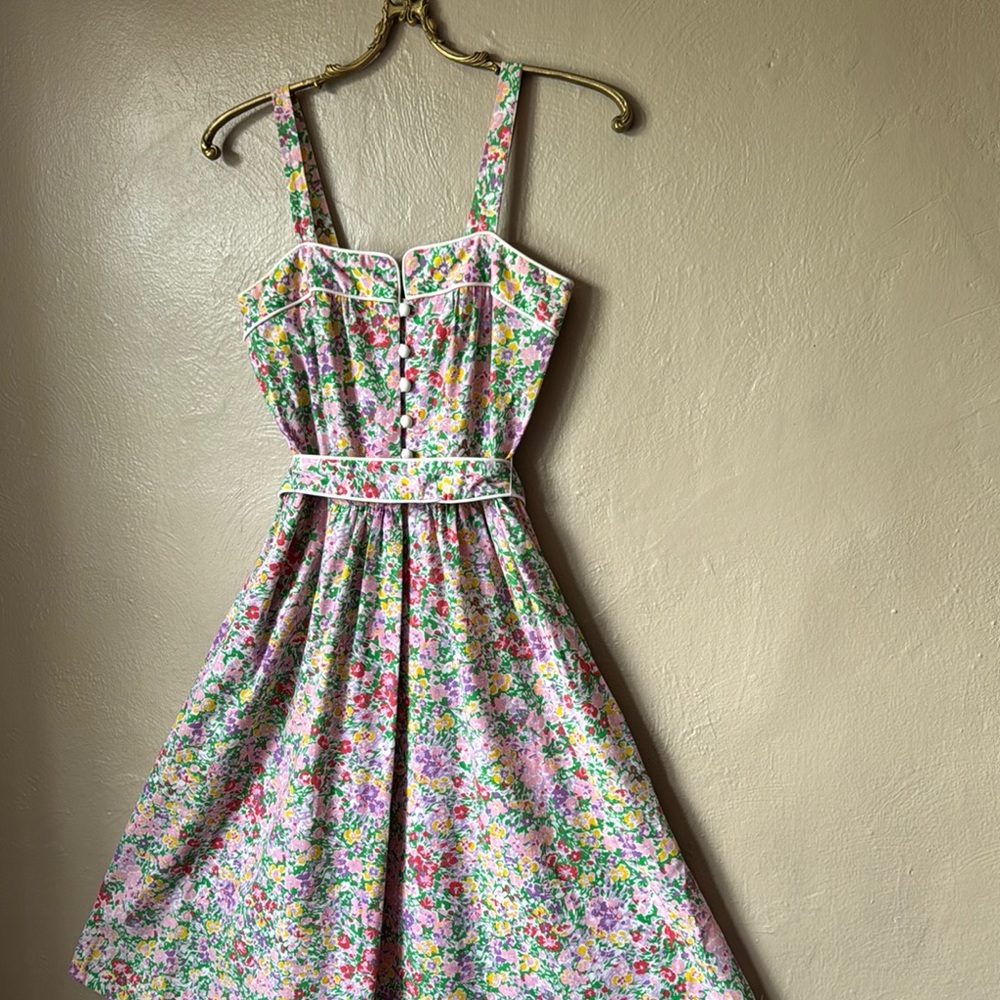 Lanz Original Vintage Sundress with Straps - Picture 3 of 6